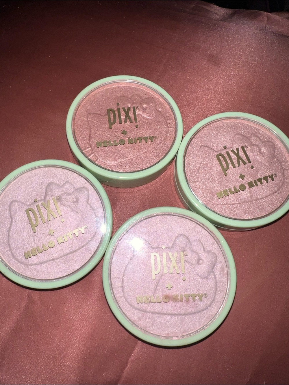 Pixi x Hello Kitty Shimmer Highlighters - Pink & Rose